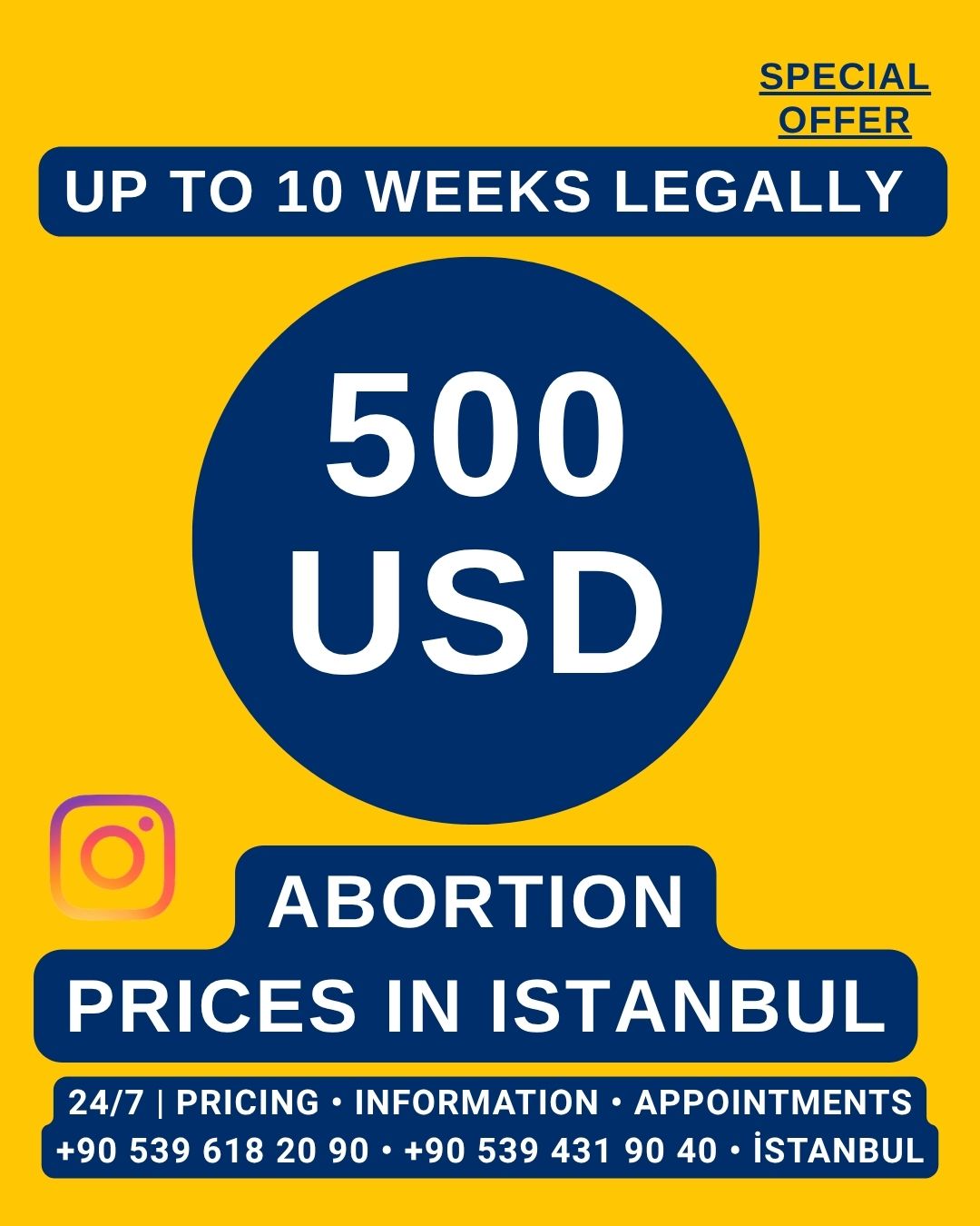 Home Abortion fees and costs—particularly in Istanbul, Turkey—vary depending on the stage of pregnancy. Here are our abortion prices at our hospital and clinic in Istanbul, Turkey. Ultrasound examination fee: 50 USD. Abortion price for 4–6 weeks of pregnancy: 500 USD. Abortion prices for 6–7 weeks of pregnancy: 550 USD. Abortion fee for 7–8 weeks of pregnancy: 700 USD. Abortion costs for 8–9 weeks of pregnancy: 800 USD. Cost of abortion procedure for 9–10 weeks of pregnancy: 850 USD. The fee for your abortion procedure includes the procedure itself, anesthesia, medications used at the hospital, and your post-procedure follow-up examination; you do not pay any additional fees. When researching abortion costs and abortion prices particularly in Middle Eastern and North African countries like Bahrain, Cyprus, Egypt, Iran, Iraq, Israel, Jordan, Kuwait, Lebanon, Oman, Palestine, Qatar, Saudi Arabia, Syria, Turkey, United Arab Emirates, Yemen, Algeria, Angola, Benin, Botswana, Burkina Faso, Burundi, Cabo Verde, Cameroon, Central African Republic, Chad, Comoros, Democratic Republic of the Congo, Republic of the Congo, Côte d’Ivoire, Djibouti, Egypt, Equatorial Guinea, Eritrea, Eswatini, Ethiopia, Gabon, Gambia, Ghana, Guinea, Guinea-Bissau, Kenya, Lesotho, Liberia, Libya, Madagascar, Malawi, Mali, Mauritania, Mauritius, Morocco, Mozambique, Namibia, Niger, Nigeria, Rwanda, São Tomé and Príncipe, Senegal, Seychelles, Sierra Leone, Somalia, South Africa, South Sudan, Sudan, Tanzania, Togo, Tunisia, Uganda, Zambia and Zimbabwe ; we observe that abortion prices in Turkey, and specifically in Istanbul, start at an average of 500 USD.